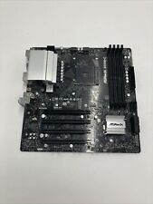 (FOR PARTS) Asrock B550M-C AM4 Micro ATX WiFi Motherboard. picture