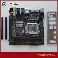 FOR ASROCK Z370M-ITX/ac 32GB HDMI LGA 1151 Display Port Motherboard Test OK picture