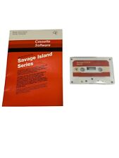 Vintage TI99-4a CASSETTE Savage Island Series PHT 6054 W/ Manual Tested picture