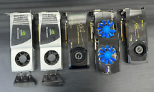 5x FPOR GPU Lot - Quadro FX 4800 x2, PNY GTX 580, MSI GTX 580 Lightning, GTX 680 picture