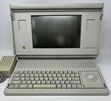 Vintage 1989 Apple Macintosh Portable M5120 - Battery & Charger No power READ picture