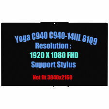 for Lenovo IdeaPad Yoga C940-14IIL 81Q9 Lcd Touch Screen 14