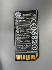 Toshiba Palm Bluetooth 1.1 SD Style Card - SD-BT00P - made in Japan picture