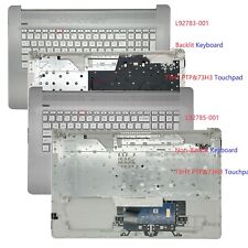 For HP 17BY 17-BY 17-CA 17Z-CA 17T-BY Palmrest Top Cover W/Keyboard Touchpad ODD picture