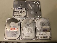 Lot Of 5 Vintage IDE Hard Drives, Conner Seagate, Quantum, Maxtor *Non Working* picture