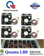 4 Pack *Quiet* Replacement fans for Quanta LB8 Switch picture