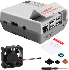 Geeekpi Case for Raspberry Pi 3B+, Pi Case with Fan, Retro Gaming Nes3Pi Case wi picture