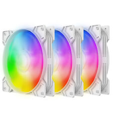 RGB LED Case Fan 120mm RGB & PWM PC Computer Quiet Case Cooling Fans CPU Coolers picture