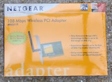 Netgear 108 Mbps Wireless PCI Adapter 32-bit PCI WG311T NIB picture