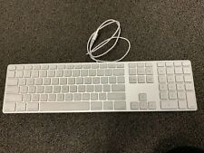 USED Apple Wired Keyboard Aluminum Numeric Keypad MB110LL/A A1243 picture