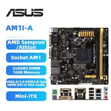 ASUS AM1I-A Motherboard Mini-ITX AMD Sempron/Athlon AM1 DDR3 SATA3 HDMI DVI VGA picture