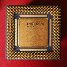 Intel Pentium OverDrive IPC ceramic old cpu. gold plated pins. Rare collectibles picture