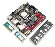 ASRock Z87-M8 Motherboard & CPU Mini-ITX LGA 1150 i5-4590 3.30GHz 16GB DDR3 I/O picture