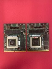 Rare Pair nVidia QuadroK5000M Mobile MXM 3.0 Video card  As Is for collection picture