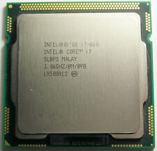 Intel Core i7 Quad Core i7-880 3.06GHz / 8MB Socket LGA1156 SLBPS Processor picture