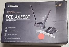 ASUS PCE-AX58BT Wi-Fi 6 (802.11AX) AX3000 Dual-Band Pcie Wi-Fi Adapter PLS READ picture