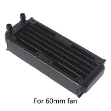 DIY Liquid Cooling System High-Density Fins 6 Row Aluminum Tubes Radiator 60mm picture