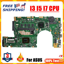 FOR ASUS S400C S500C S400CA S500CA MOTHERBOARD 1007U 2117U I3 I5 I7 CPU 4GB RAM  picture