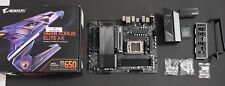 As-is Untested Damaged GIGABYTE B650 AORUS ELITE AX AM5 ATX AMD Motherboard picture