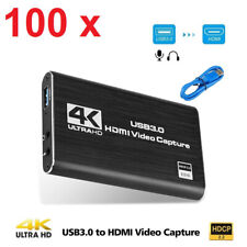 100 x USB 3.0 HDMI Video Capture Card 4K 1080P 60fps Game Video Live Streaming picture