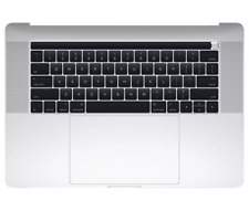 OEM MacBook Pro 15 2018 2019 A1990 Top Case Palmrest  Keyboard - Silver, Grade C picture