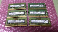 Lot of 6 - Samsung 4GB 1Rx16 PC4 SO-DIMM Laptop Memory RAM M471A5244CB0 picture