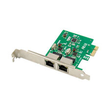 Dual Port Gigabit Ethernet PCI-E x1 Network Adapter Card NIC Realtek RTL8111 picture