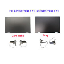 New LCD Rear Back Cover Hinge Kit L&R For Lenovo Yoga 7-14ITL5 82BH Yoga 7-14 picture