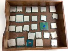 Bulk Lot of 27 Mixed Processors Untested Sold As Parts picture