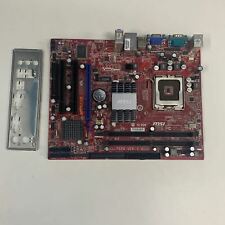 Genuine MSI G31TM-P21 Motherboard Intel G31 Chipset DDR2 RAM Micro ATX MS-7529 picture