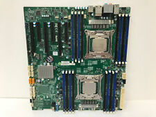 SUPERMICRO X10DAI DUAL SOCKET R3 MOTHERBOARD REV 1.01 WITH CPU'S picture