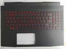 Original msi GF66 MS-168 Palmrest with Keyboard Keyboard picture