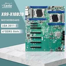 X99 Motherboard Dual CPU LGA 2011-3 E5 V3 V4 NVME M.2 For DIMM 256GB RAM USB 3.0 picture