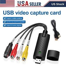 USB 2.0 Audio TV Video VHS to DVD VCR PC DVR HDD Converter Adapter Capture Card picture