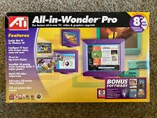 Vintage ATI All-in-Wonder Pro 8 MB Graphics Card Complete in Box - NM Condition picture