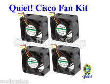 Pack of 4 Super Quiet Replacement Sunon Fans for Cisco SG300-52P Low Noise picture