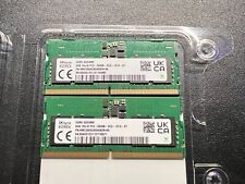SK Hynix 8GB DDR5 SODIMM 1Rx16 PC5-5600B-SC0-1010-XT Laptop RAM Memory Set of 2 picture