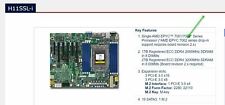 Supermicro h11ssl-i motherboard interface sp3 version 2.0. Support epyc7001/7002 picture