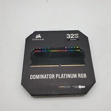 NEW CORSAIR Dominator Platinum RGB 32GB (2x16GB) DDR4 C18 1.35V AMD Memory Black picture
