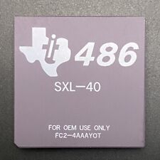 Texas Instruments TI486SXL-40 CPU 40MHz 3.45V PGA168 32bit Processor OEM RARE picture