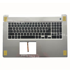 New For Dell Inspiron 17 5770 5775 Upper Case Palmrest Backlit Keyboard US picture