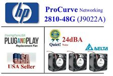3x Quiet Replacement Fans for HP ProCurve 2810-48G (J9022A) Best 4 HomeNetwk picture
