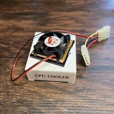 4-Pack 486 CPU Fan & Heatsink Combo For ZIF & PGA Sockets NOS picture