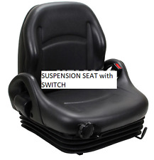 CATERPILLAR MITSUBISHI SUSPENSION MOLDED SEAT WITH SWITCH SEAT BELT picture