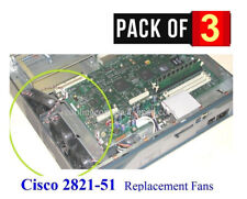 Original Cisco 2821 Router Replacement Fan Kit  (Pack 3 Fans) ACS-2821-51-FANS= picture