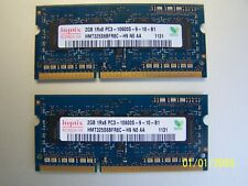 Elpida 2GBX2  2RX8 PC3-10600S-9-10-F2 memory Mac and PC TWO 2GB sticks = 4GB. picture