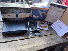 Linksys 10/100 EtherFast PCI Ethernet Card LNE100TX And Router ***parts Only**** picture