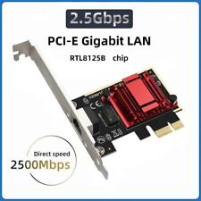 2.5g Pci-e to Rj45 Network Card Rtl8125b Chip Gigabit Ethernet Pci Network Card picture