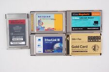 Lot of 5 Assorted Ethernet/PC Cards (DACOM, EtherLink, Netgear, 3Com, & Linksys) picture