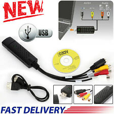 USB 2.0 Audio Video VHS VCR to DVD Converter Capture Card Adapter Digital Format picture